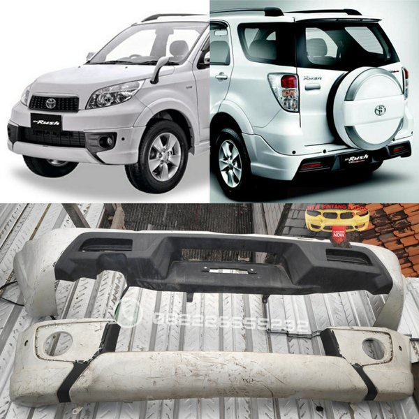 Bodykit rush trd sportivo 2013 depan belakang