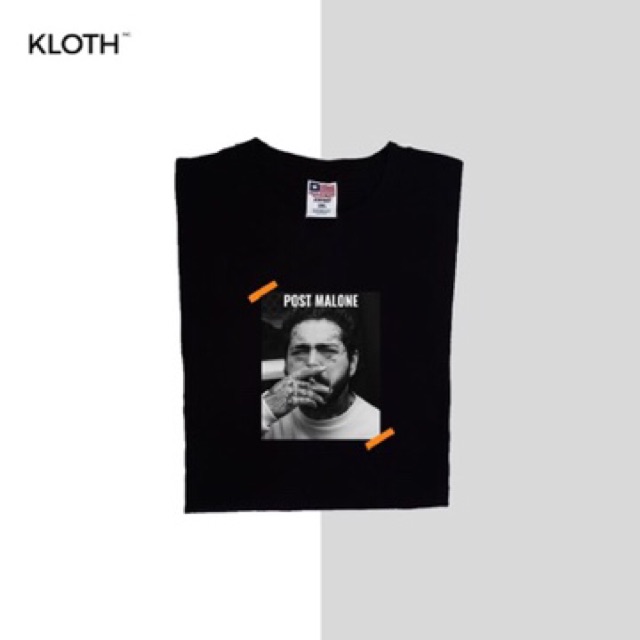 KAOS BAJU TSHIRT GRAPHIC TEE POST MALONE