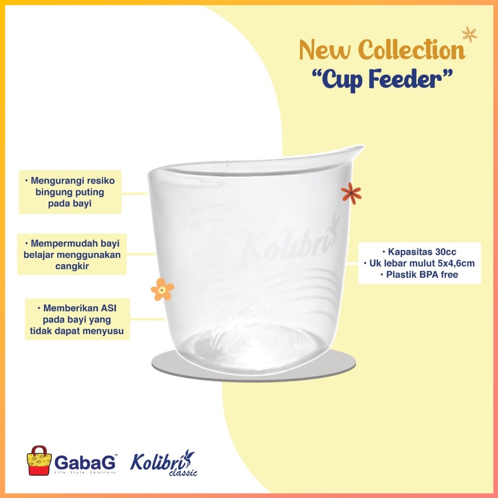 Gabag Kolibri Baby Cup Feeder