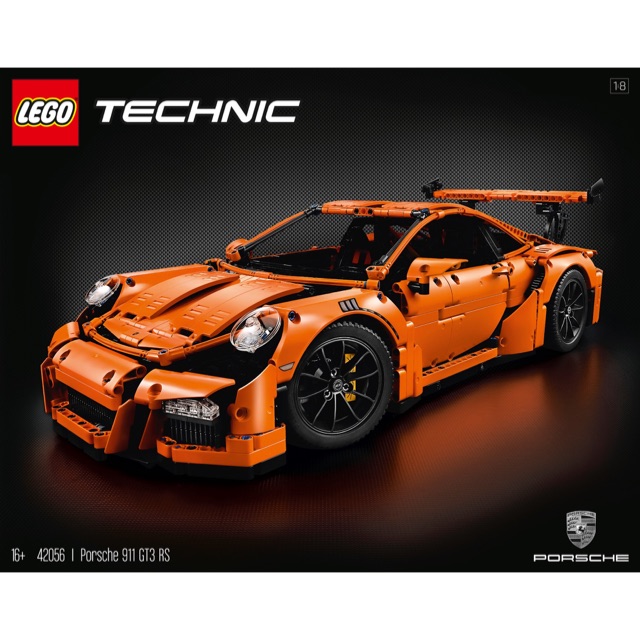 Lego 42056 Technic Porsche 911 Gt3 Rs Shopee Indonesia