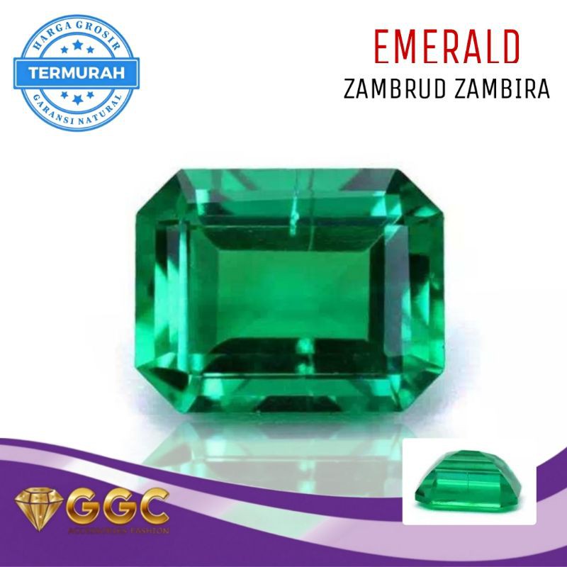 Batu Emerald Zambrud Zambia Afrika Crystal