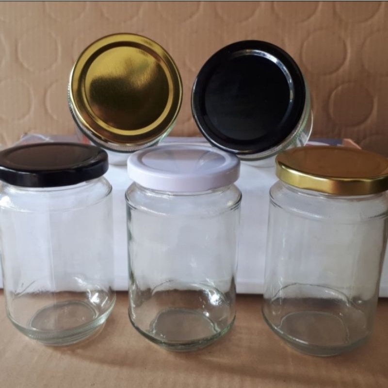 toples jar kaca 330ml