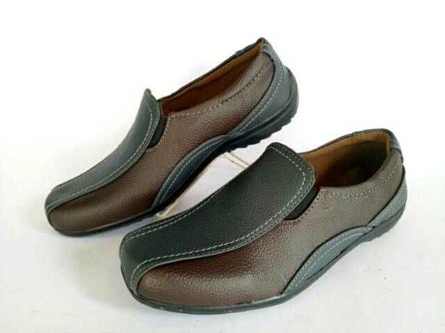 sepatu pria casual murah keren slip on formal cowok