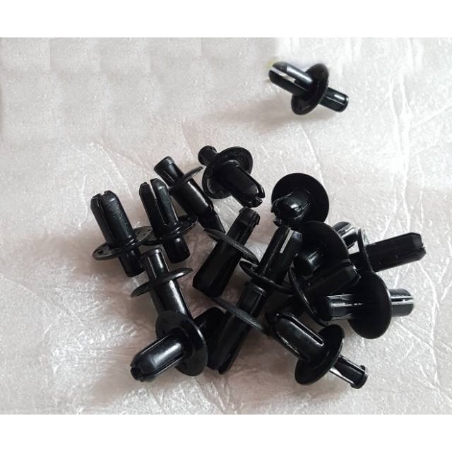 5 Baut-Baud Kancing-Klip Body Plastik Rivet Tumpul Bentuk Original- / Baut flip Motor universal