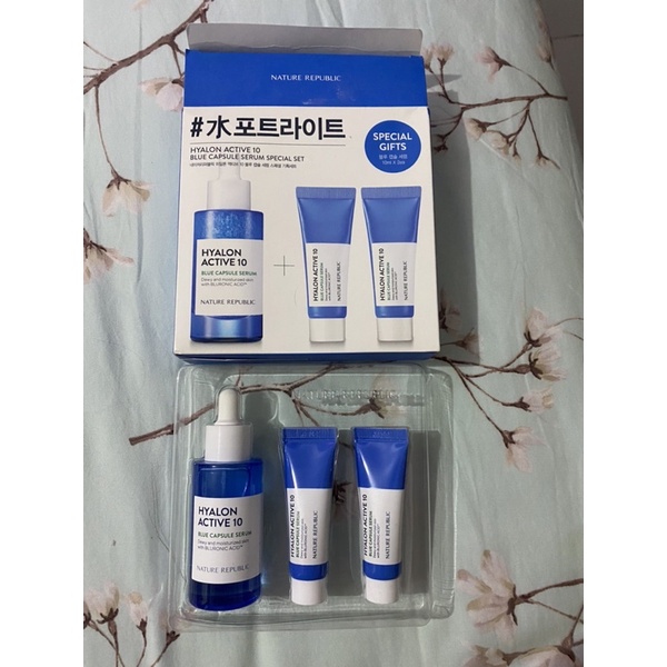 Nature Republic Hyalon 10 Blue Capsule Serum Special Set