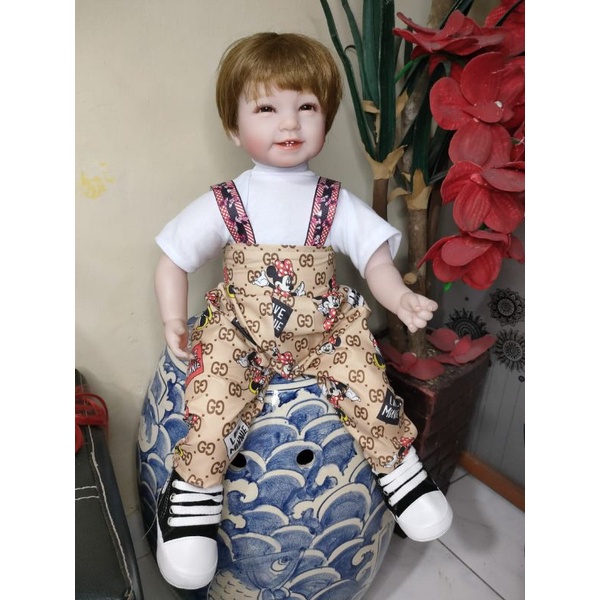 baju boneka vinyl, reborn, lukthep size 22 & 24 inch