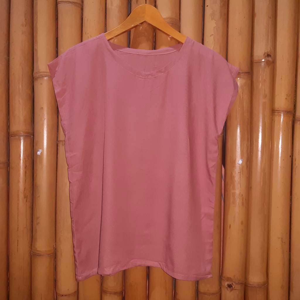 Baju Atasan Bali Polos Lembut dan Adem-Punch