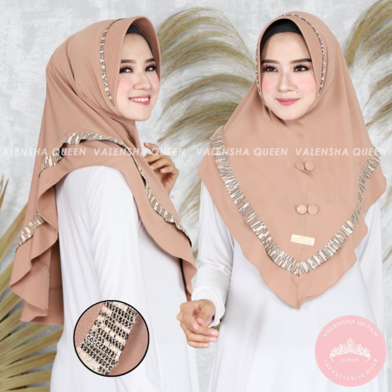 Jilbab Instan Valensha Queen