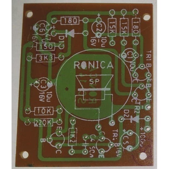 Pcb Ronica SC-145 Mini Police Alarm