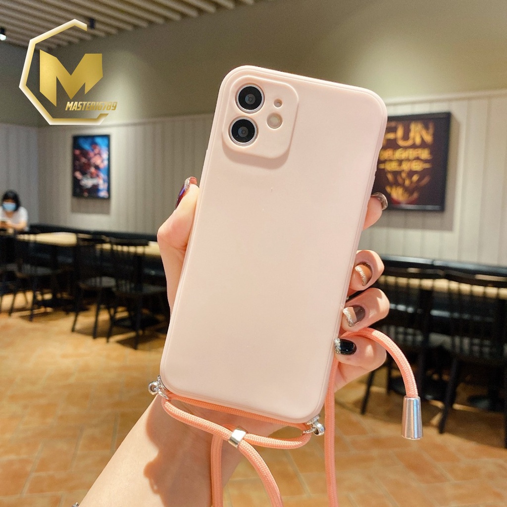 SOFTCASE SLINGCASE TALI LANYARD MACARON PELINDUNG KAMERA SAMSUNG A50 A50S A30S A51 A52 A72 A750 A7 2018 M32 F22 S10 S10+ MA2257