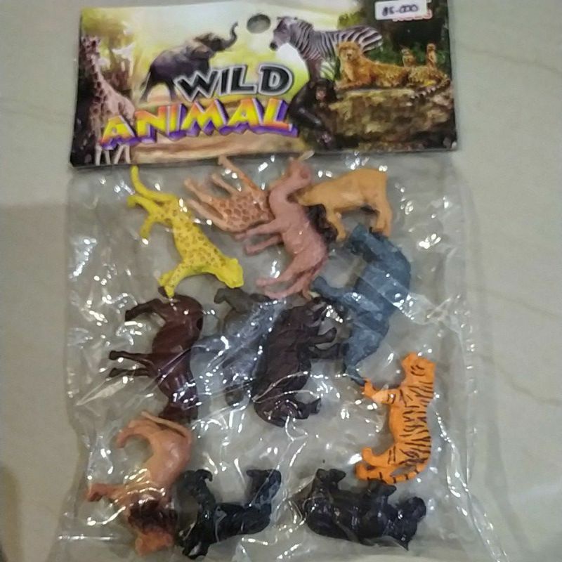 mainan anak karet/ mainan anak hewan laut/ Mainan SNI/wild animal