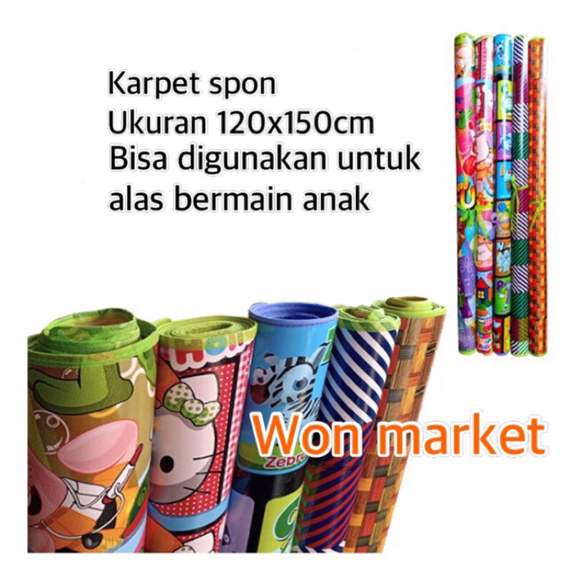 karpet spon | karpet karakter | karpet eva | karpet abstrak | karpet polos | eva spon