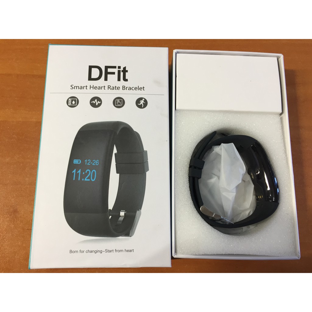 Jam Tangan Digital DFit Monitor Jantung