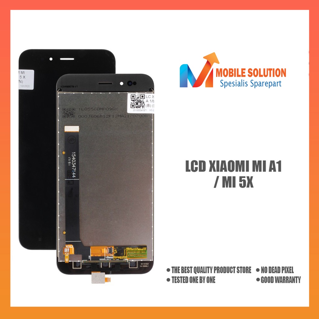 Grosir LCD Xiaomi MI A1  LCD Xiaomi MI 5X Fullset Touchscreen ORIGINAL 100% + Packing / Bubbel