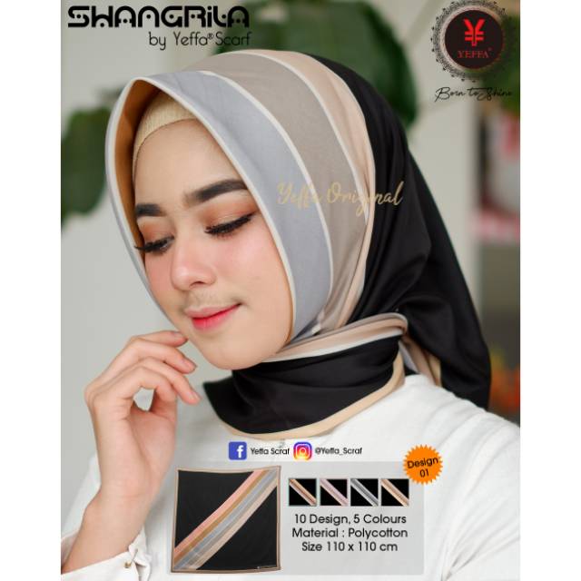 Shangrila by Yeffa scarf
