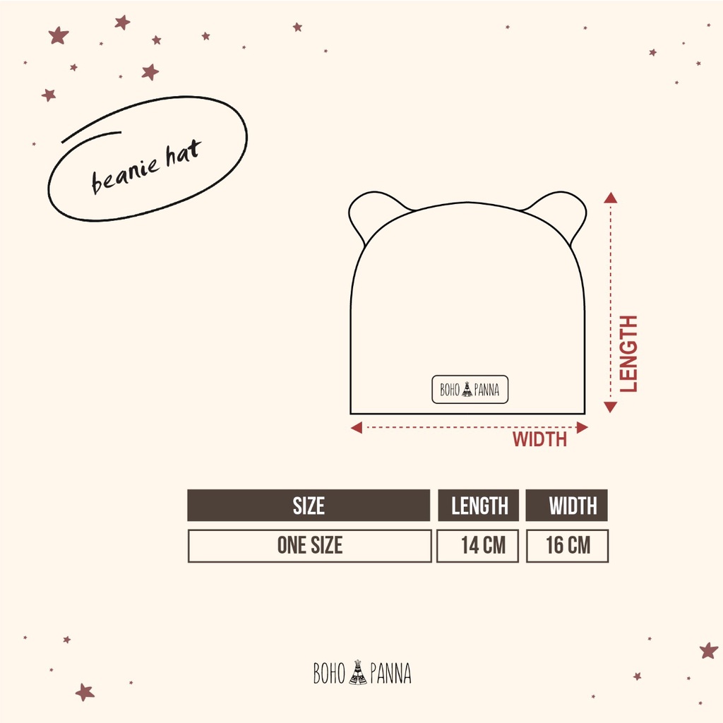 Bohopanna Beanie Hat Topi Kupluk Lucu Bahan Rajut Rib Bayi Laki Laki Perempuan Perlengkapan Asesoris Aksesoris Tutup Kepala Kado Hadiah Lahiran Anak Bayi Cewek Cowok Cewe Cowo Baby Girl Boy Newborn Baru Lahir 0 1 Tahun Bohobaby Bohopana-2