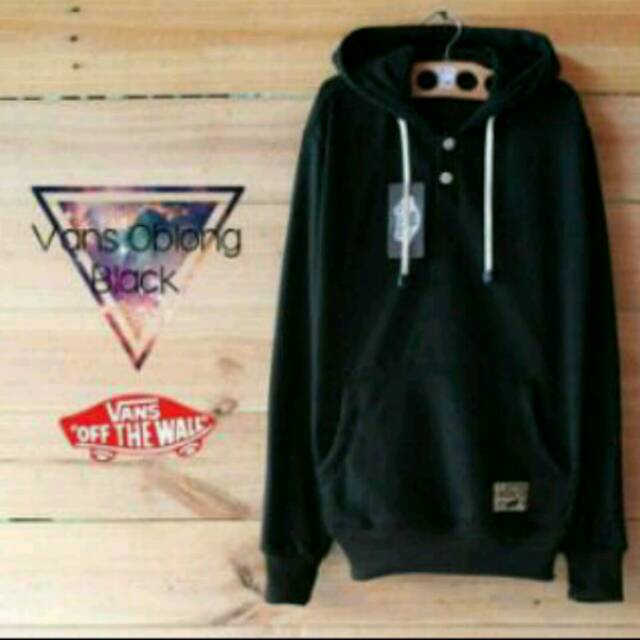 Sweater vans / Vans Oblong Black /Sweater Murah