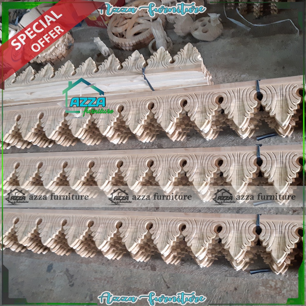 LISPLANG UKIR KAYU JATI JUMBO