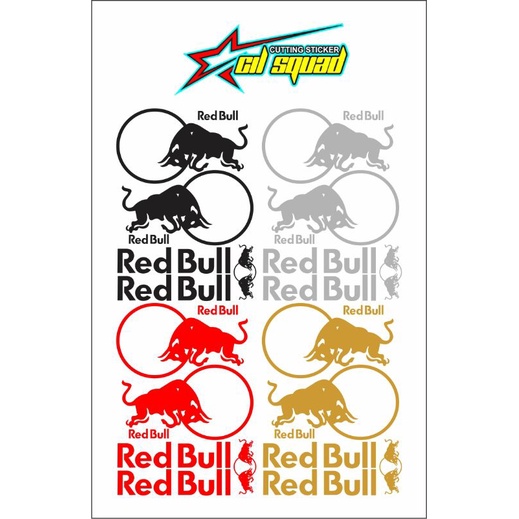 stiker helm fullface / stiker helm Redbull full / stiker helm