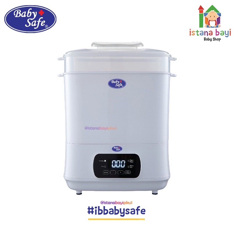 Baby Safe STE01 Digital Sterilizer  &amp; Dryer / Alat sterilisasi digital