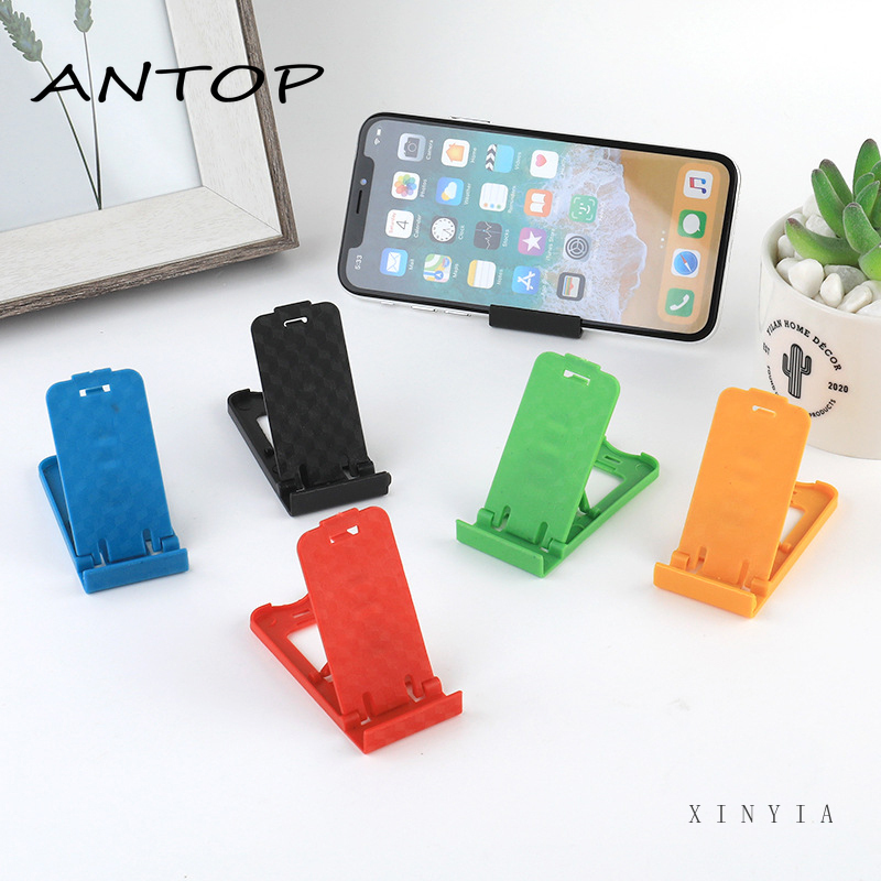 Stand Holder/dudukan Ponsel/tablet Universal Model Lipat Gaya Simple Portabel Untuk Iphone/android ANTOP