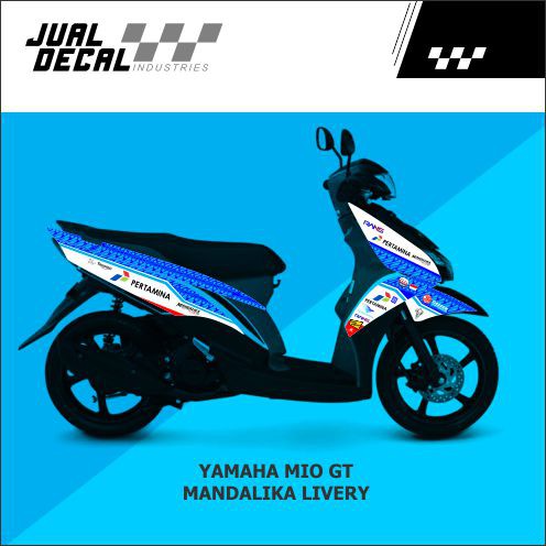 Striping MIO GT 2014 Variasi | Stiker Motor MIO GT / ZR | MANDALIKA Livery