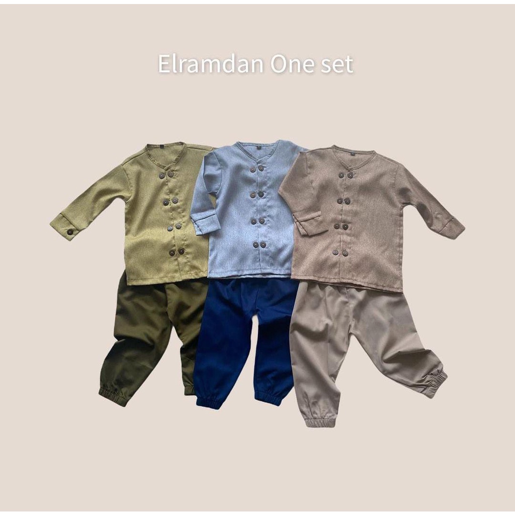 ELRAMDAN SET | Setelan Anak Unisex