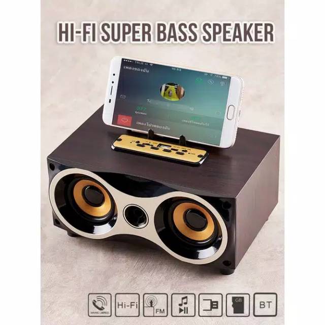 FLECO F6 BT / Speaker Portabel Bluetooth / FM Radio / USB Super Bass /