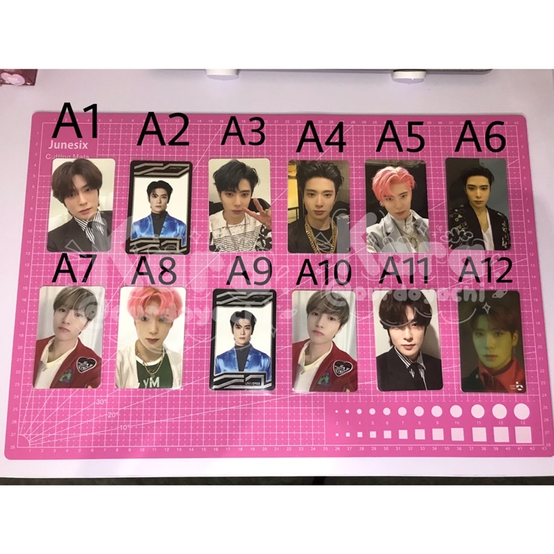 Photocard PC NCT Jaehyun Renjun Mark Taeyong Lucas Jungwoo Winwin Haechan Johnny Doyoung Punch Favor