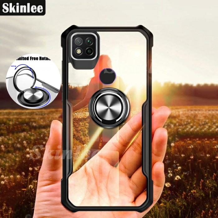 Casing xiomi Redmi 9C 9 C Soft Hard Case Iring Magnetic Transp