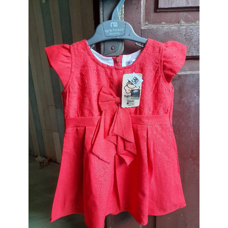 NEW Hipofant dress anak perempuan 1-2 tahun/ Pakaian anak perempuan merek HIPOfant