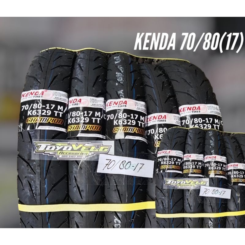 BAN LUAR 70/80(17) BAN LUAR KENDA UK70 80 RING 17 BAN KENDA K6329 TT