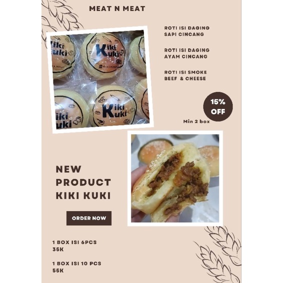 

Roti isi aneka daging