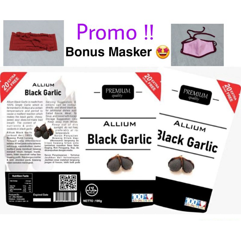 

Allium black garlic Original