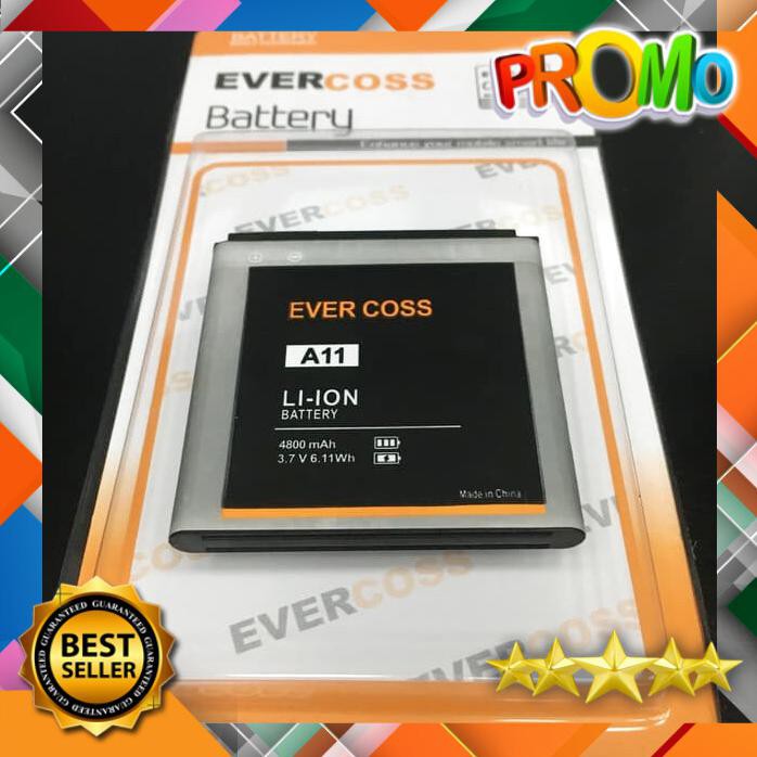BATERAI EVERCOSS A11 4800MAH DOUBLE POWER EVERCOSS
