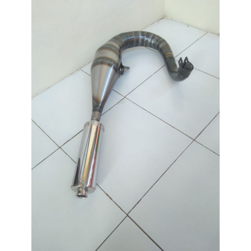 Knalpot racing Vespa PS Sprint Px Super