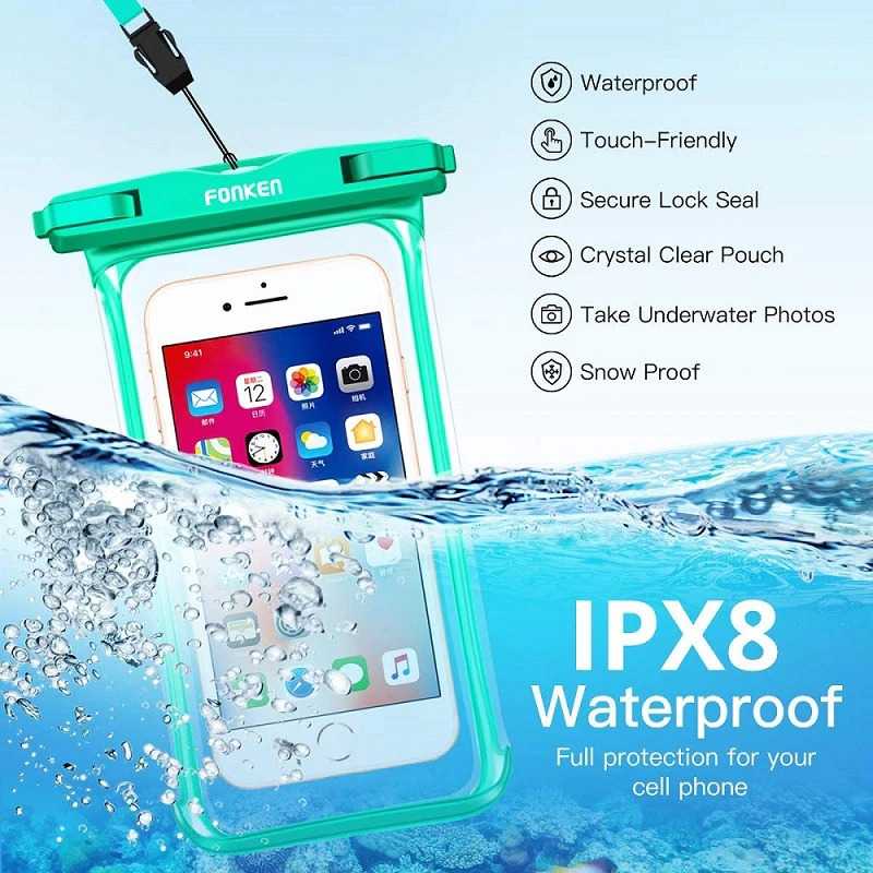 Casing Anti Air Smartphone Waterproof Case Underwater FO176