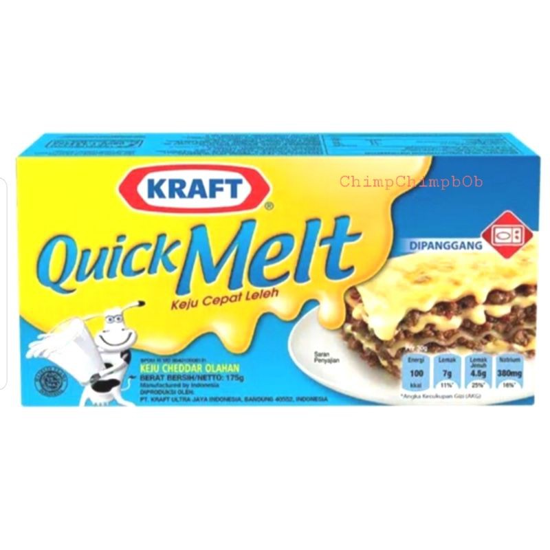 

keju kraft quick melt 165 gram