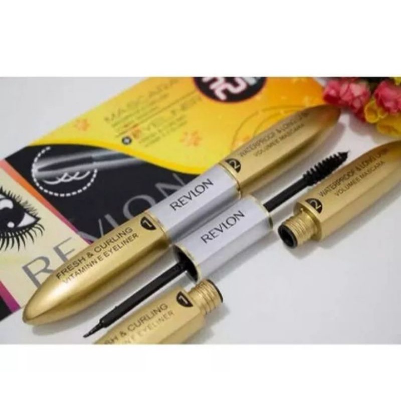 Maskara 2in1 Revlon/maskara & eyeliner waterproof