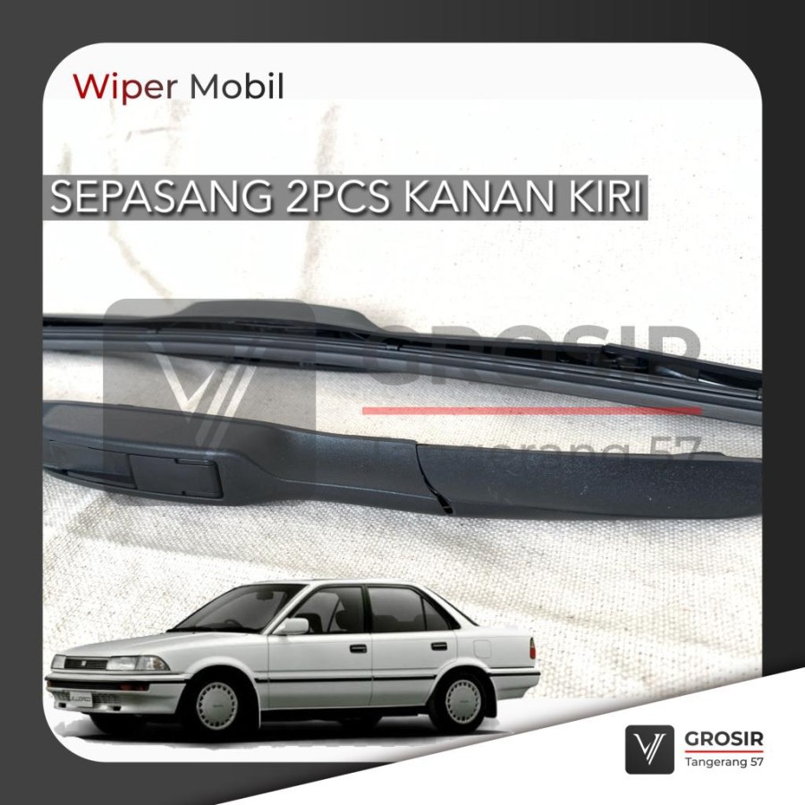 WIPER DEPAN TOYOTA TWINCAM HYBRID ECO/WIPER TOYOTA TWINCAM HYBRID 2PCS