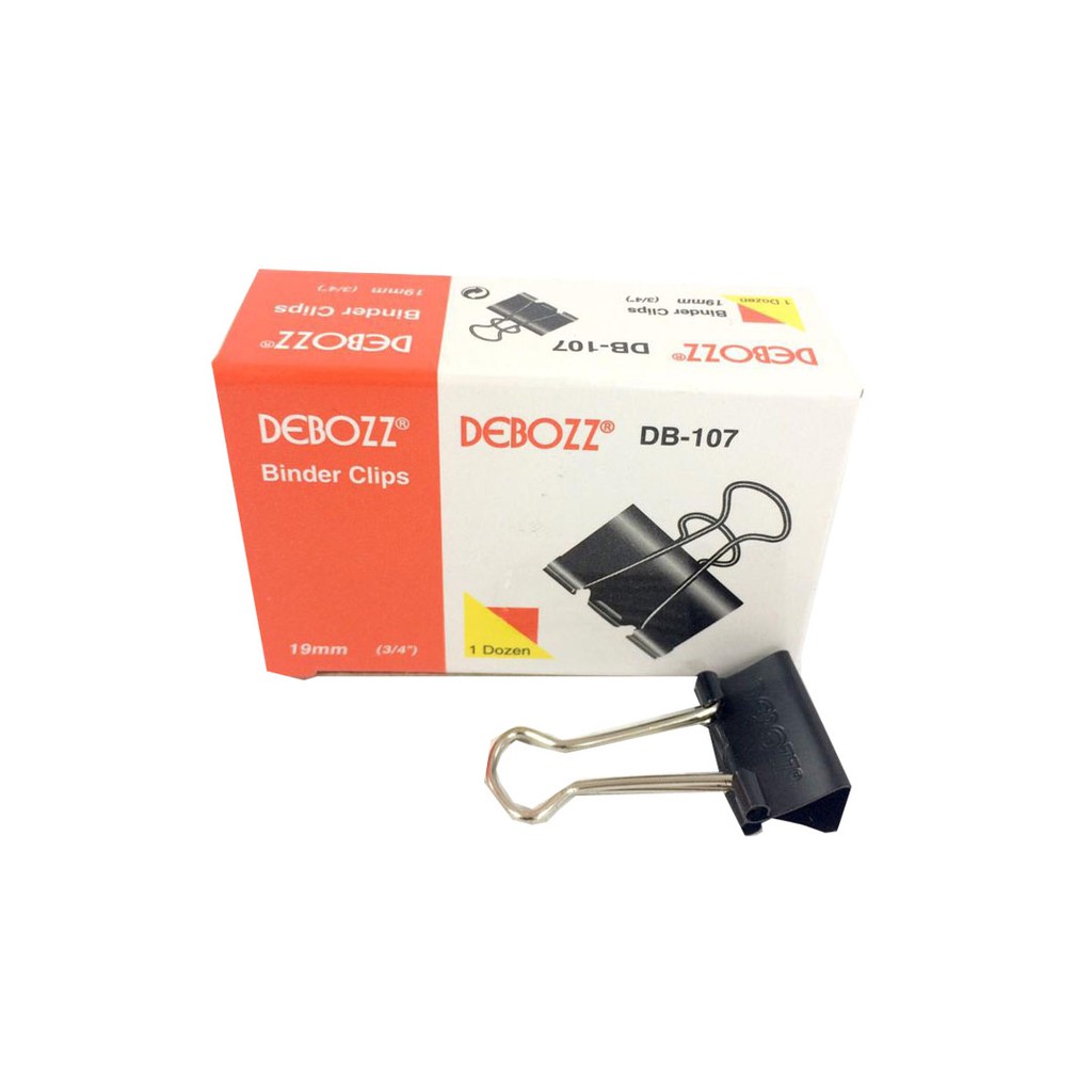 

BINDER CLIP DEBOSS 107 (PACK)