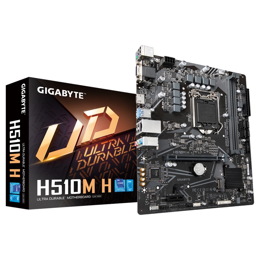 GIGABYTE H510M H Motherboard (DDR4, LGA1200, Intel H510)
