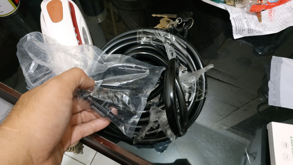 Konetor Tee 11mm Nepel - Connector T 8/11mm Untuk Selang Pe 11 M Nipel Hidroponik