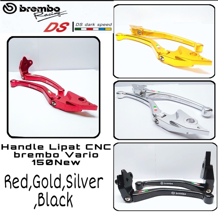 HANDLE REM BREMBO UKIR SET KIRI KANAN  VARIO 125 VARIO 150 CBS all new