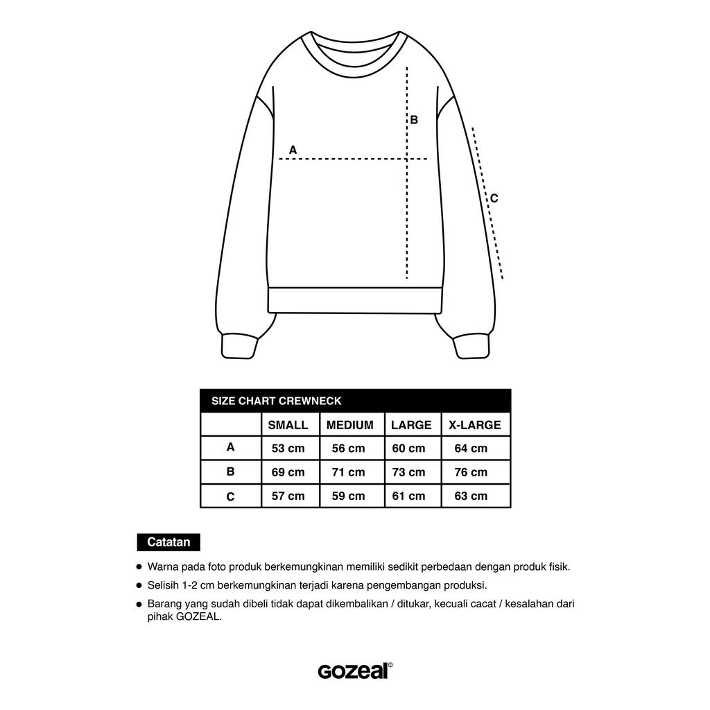 Gozeal | Crewneck | Logo