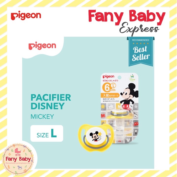 PIGEON PACIFIER MICKEY &amp; MINNIE