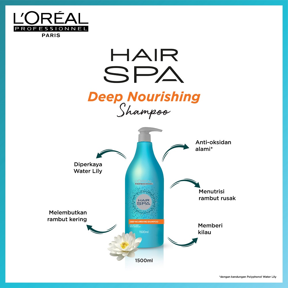 LOREAL HAIR SPA SHAMPOO 600ML