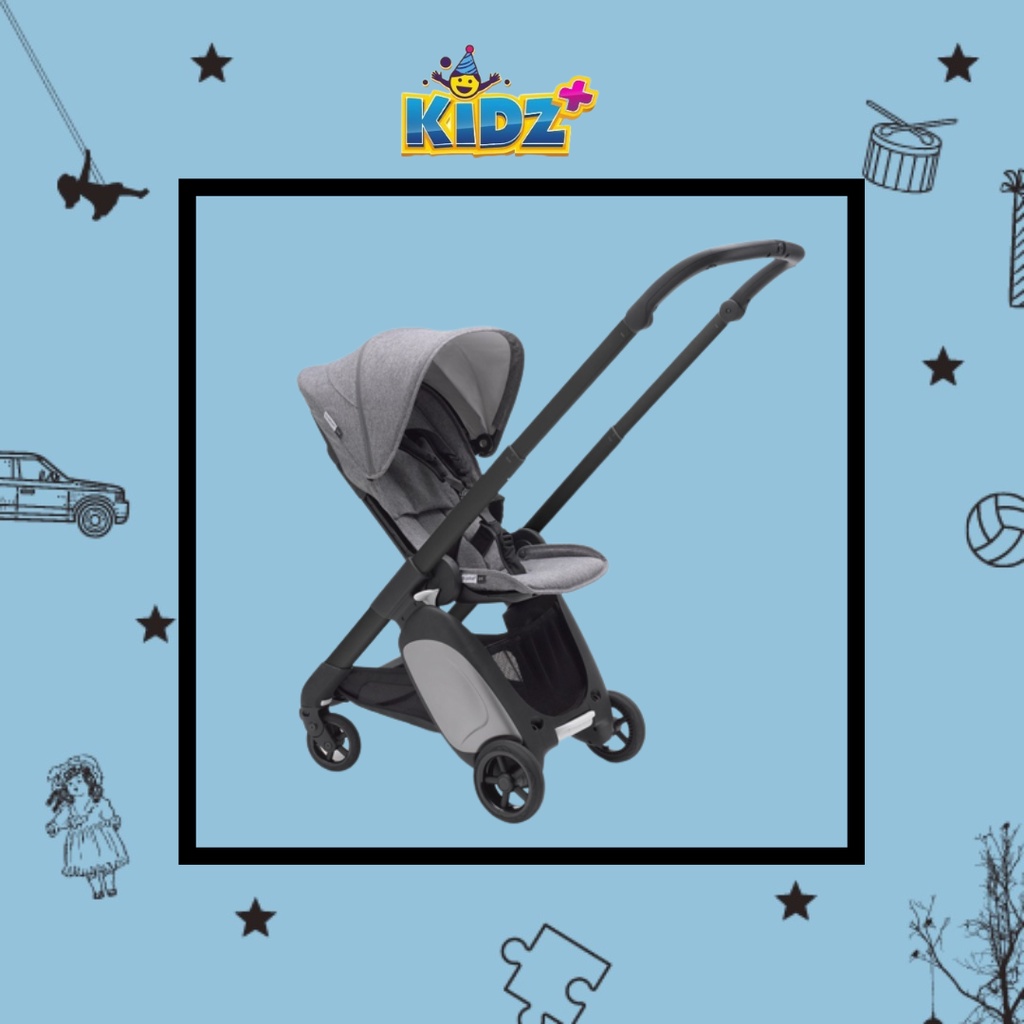 Sewa Bugaboo Ant Stroller Frame Black – Grey Melange