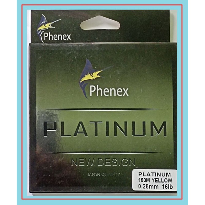 senar pancing phenex platinum 150 mtr