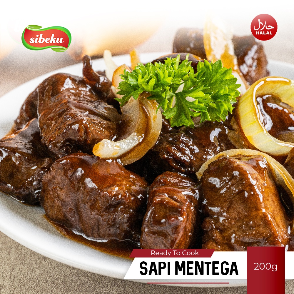 

Sapi Saos Mentega Halal 200 gram Frozen Food Ready To Cook